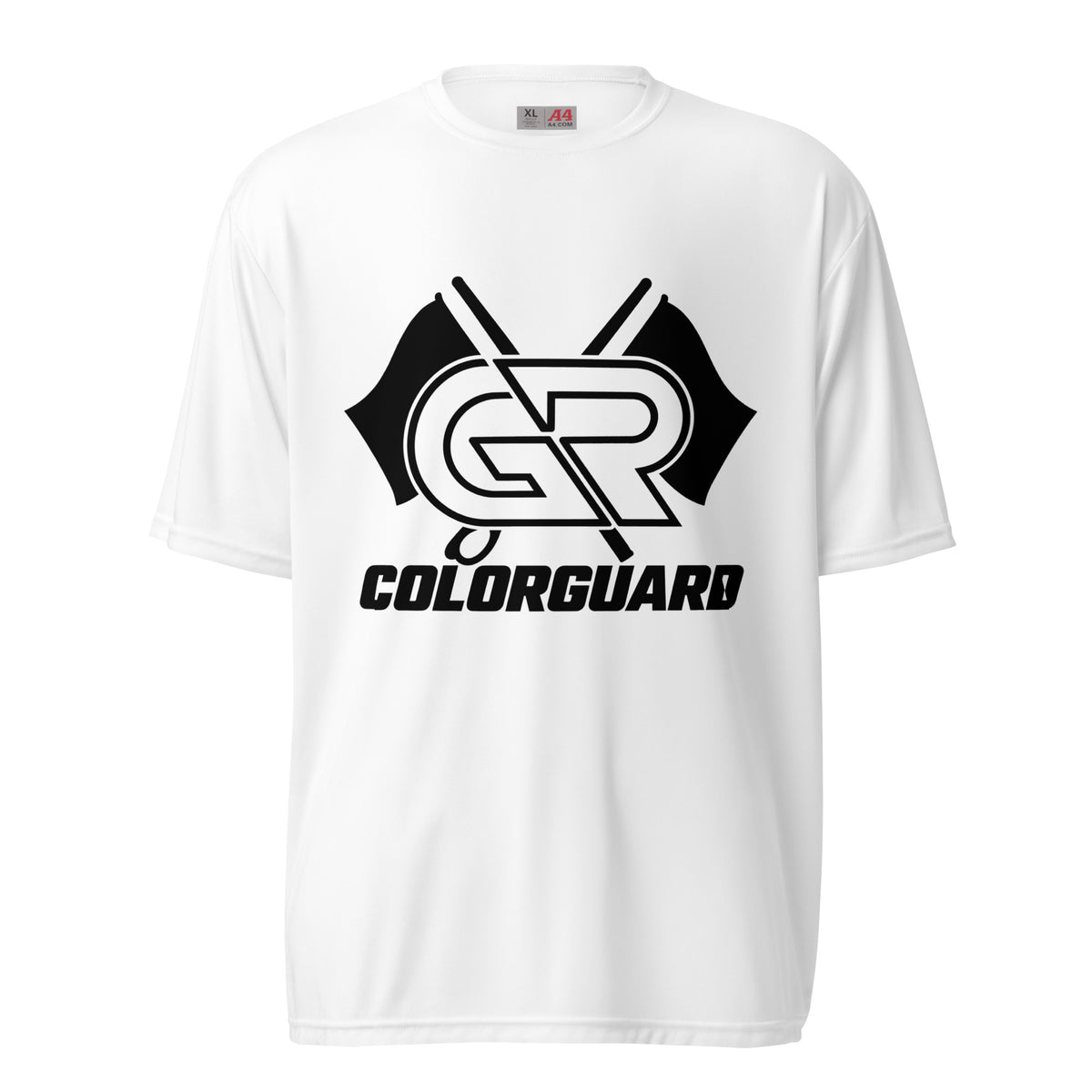 Active | Moisture Wicking Shirt | George Ranch High School Colorguard | Crest Logo