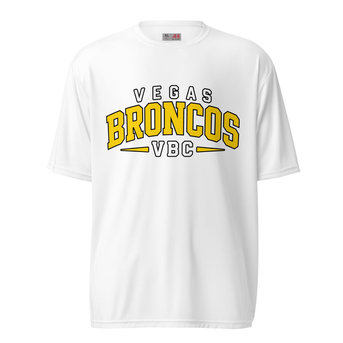 Active | Moisture Wicking Shirt | Vegas Broncos VBC | Athletics Logo
