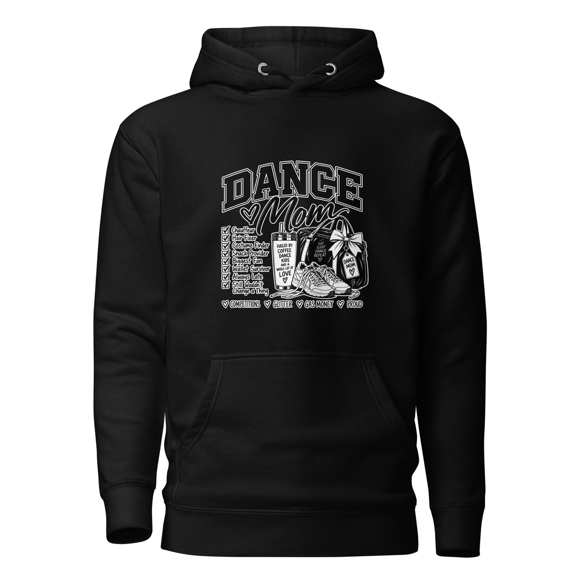 Performance | Hoodie | Dance Life | Mom Crest Logo
