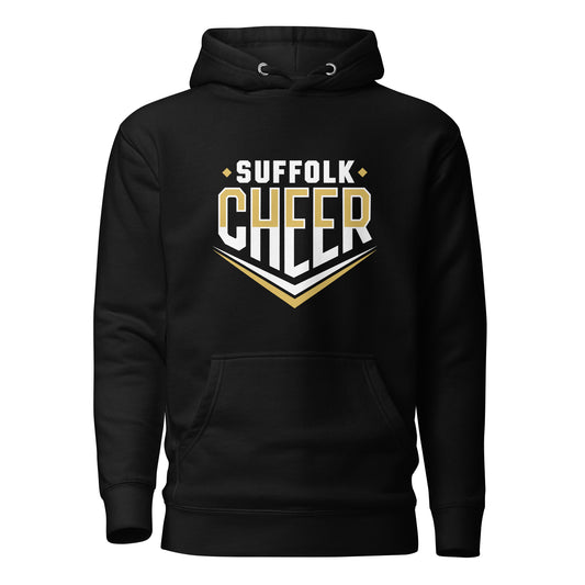 Performance | Hoodie | Suffolk University Cheerleading | Emblem Logo