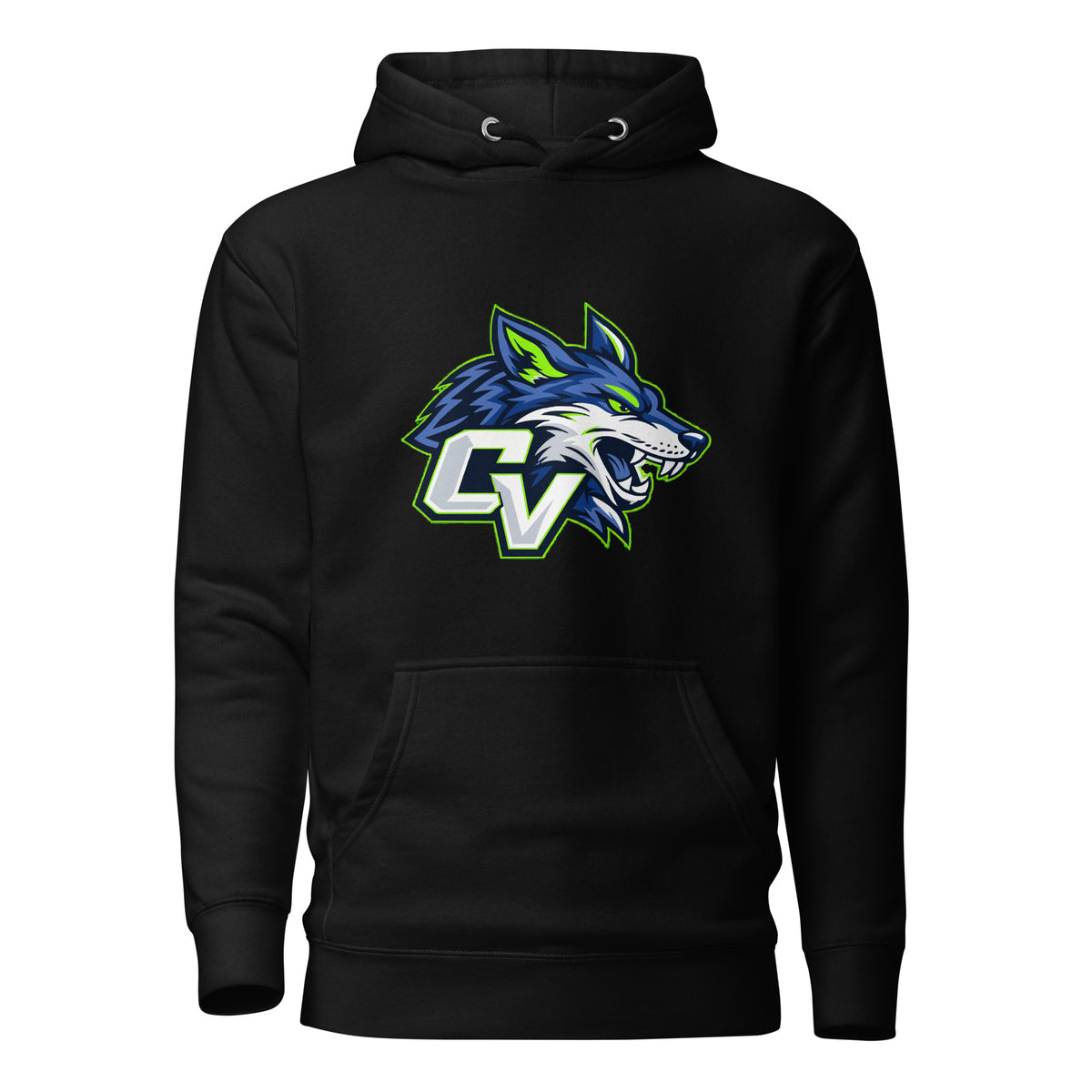 Performance | Hoodie | Cumberland Valley Coyotes Football | Crest Logo