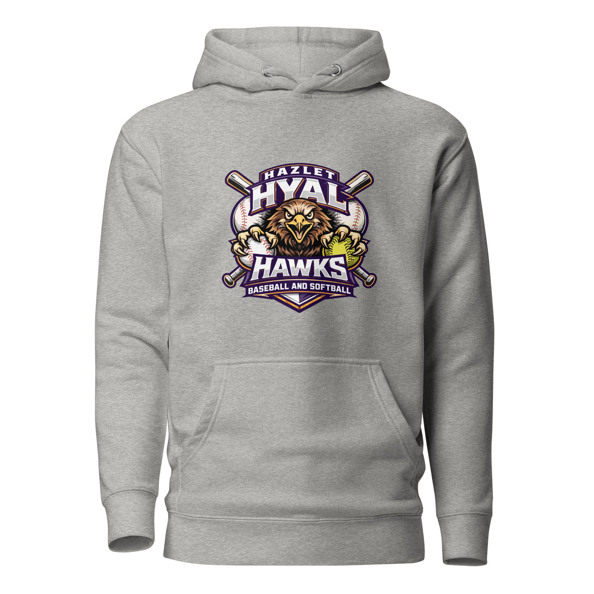 Performance | Hoodie | HYAL Hawks | Emblem Logo