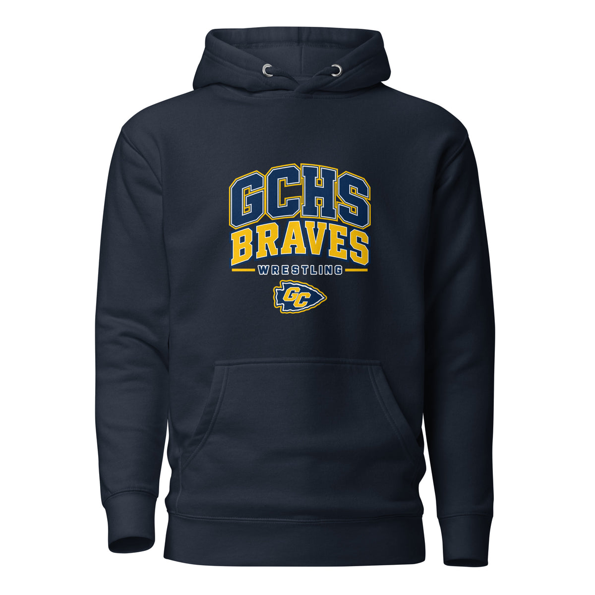 Performance | Hoodie | Grant County High School Wrestling | Vanguard Logo
