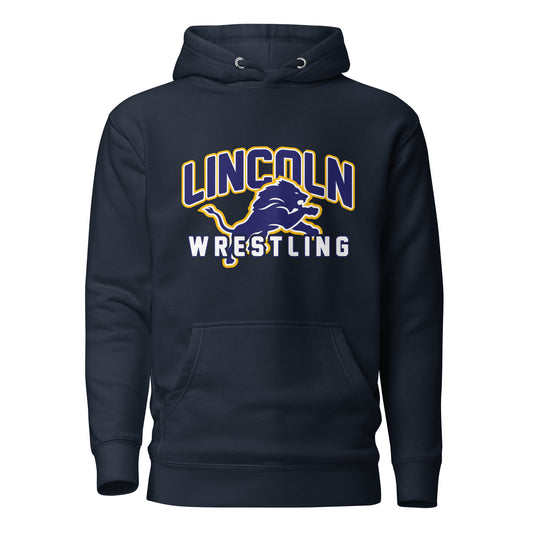Performance | Hoodie | Lincoln High School | Crest Logo