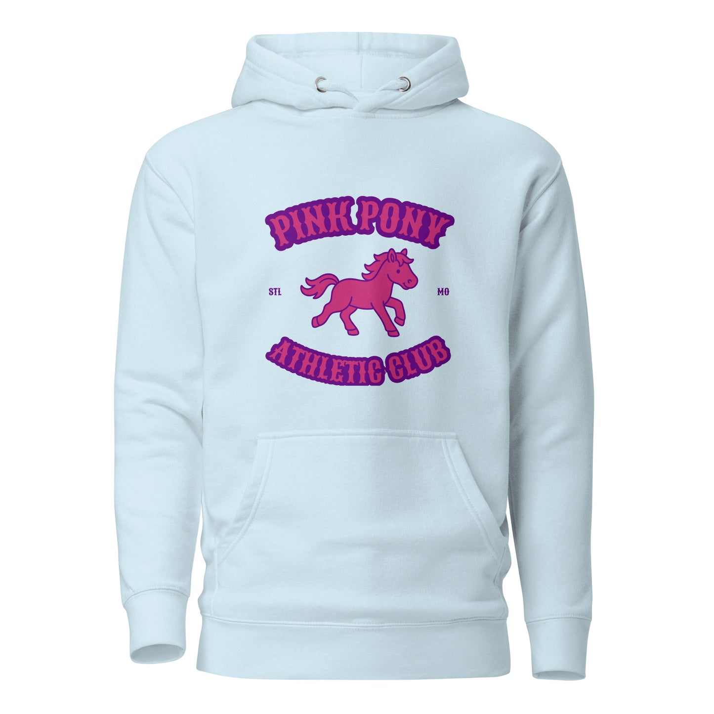 Performance | Hoodie | Pink Pony Athletic Club | Crest Logo