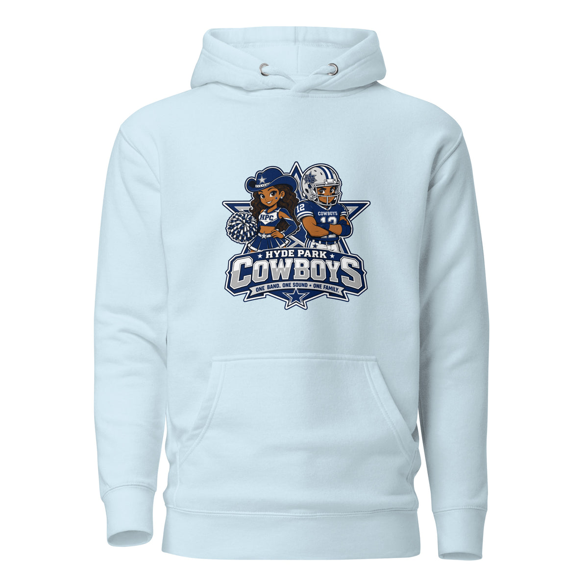 Performance | Hoodie | Hyde Park Cowboys | Vanguard Logo