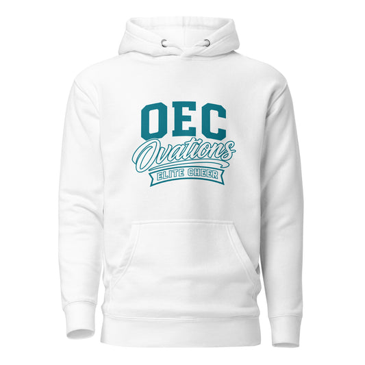 Performance | Hoodie | Ovations Elite Cheer | Emblem Logo