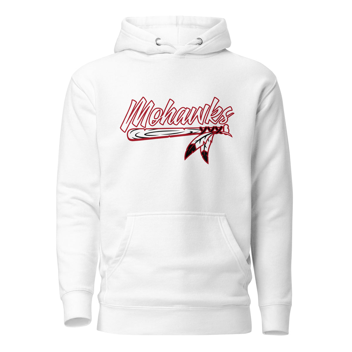 Performance | Hoodie | Mohawks Baseball 8u | Emblem Logo