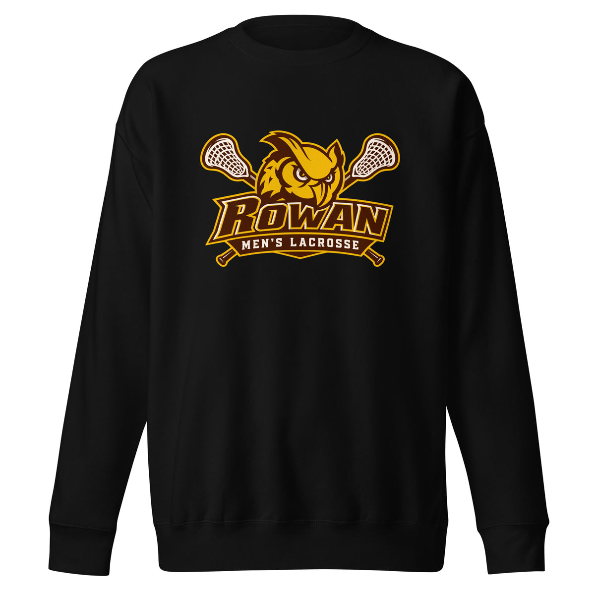 Performance | Crewneck | Rowan Men’s Lacrosse | Valor Logo
