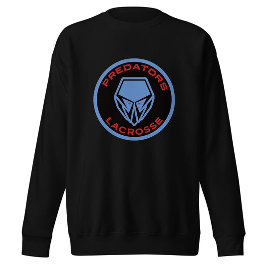 Performance | Crewneck | Predators Lacrosse | Badge Logo