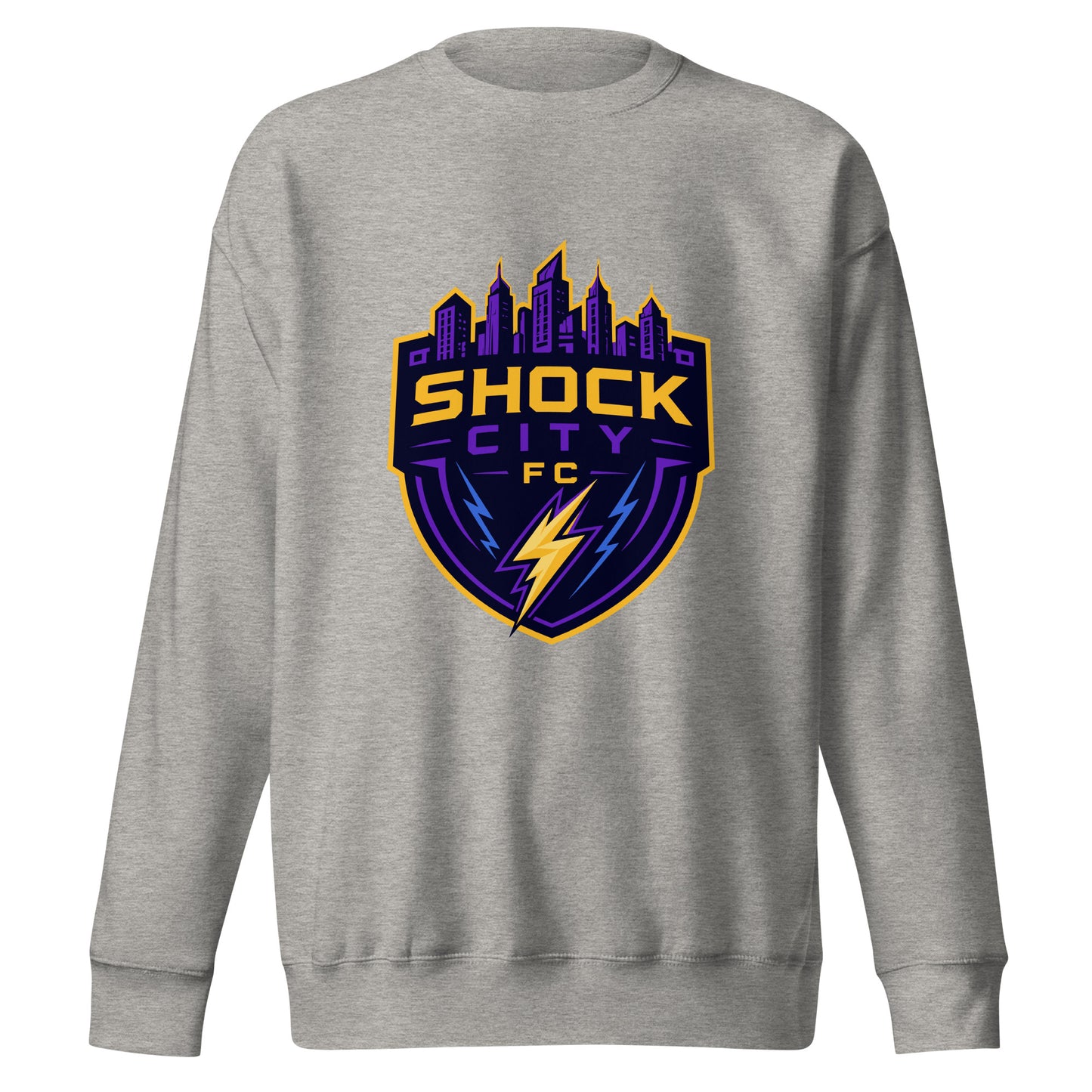 Performance | Crewneck | Shock City FC | Crest Logo