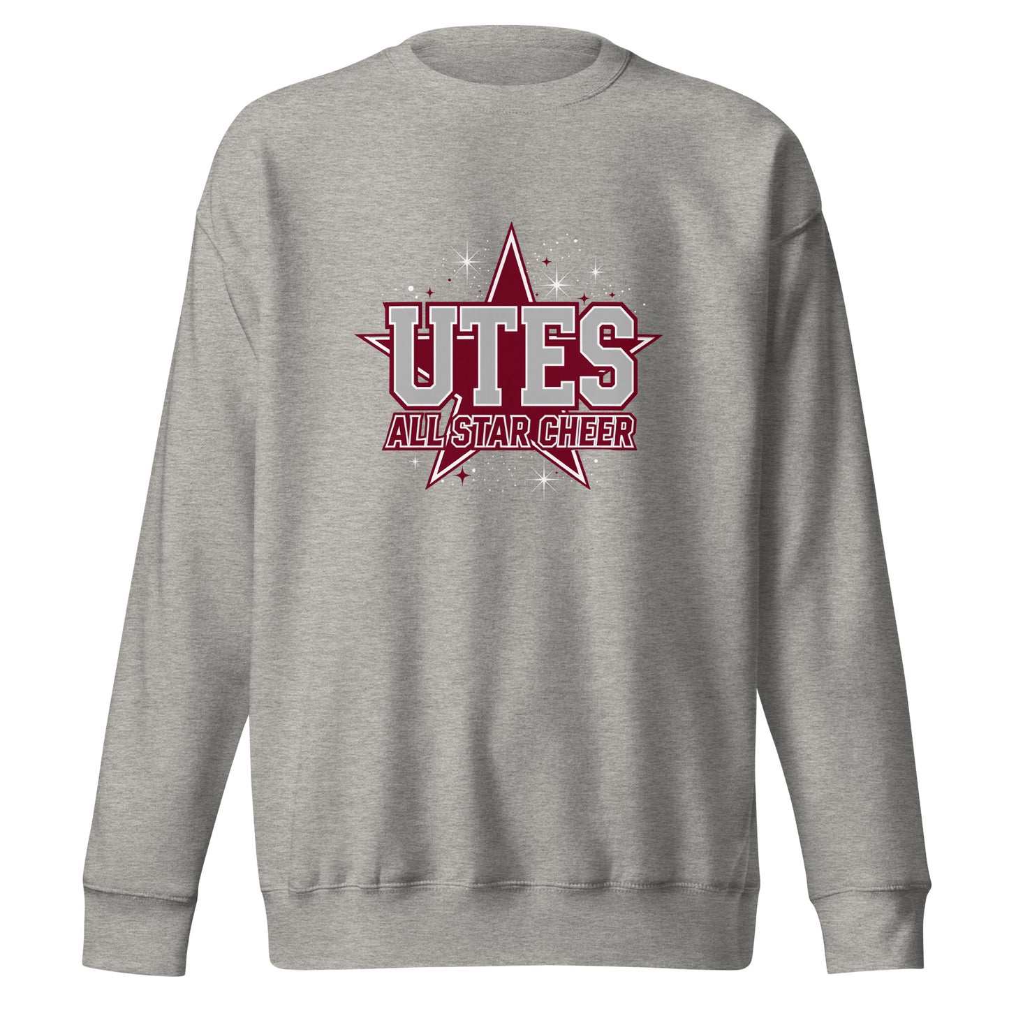 Performance | Crewneck | Utes Allstar Cheer | Crest Logo