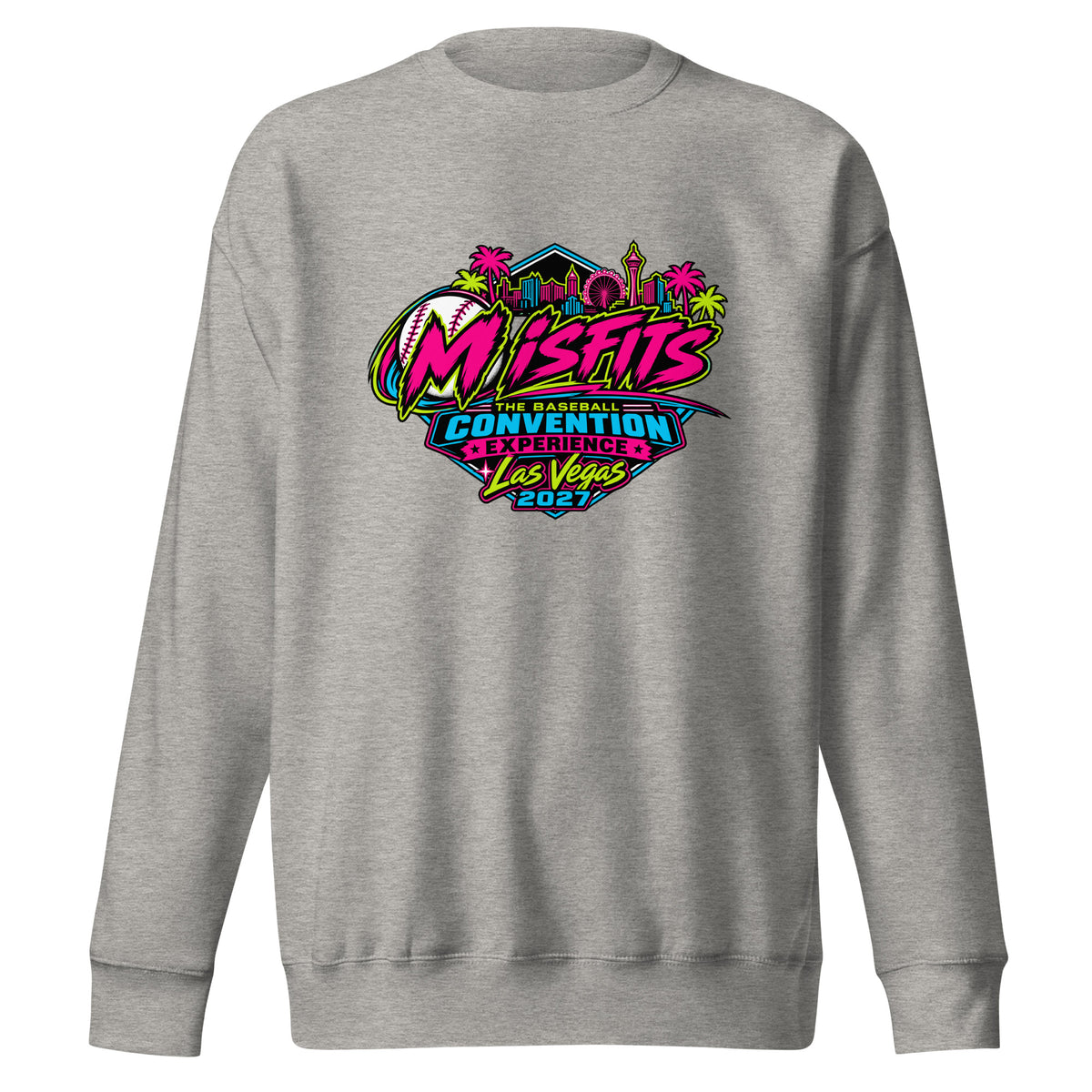 Performance | Crewneck | Misfits Baseball | Crest Logo