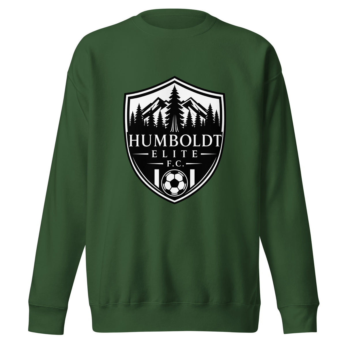 Performance | Crewneck | Humboldt Elite FC | Emblem Logo