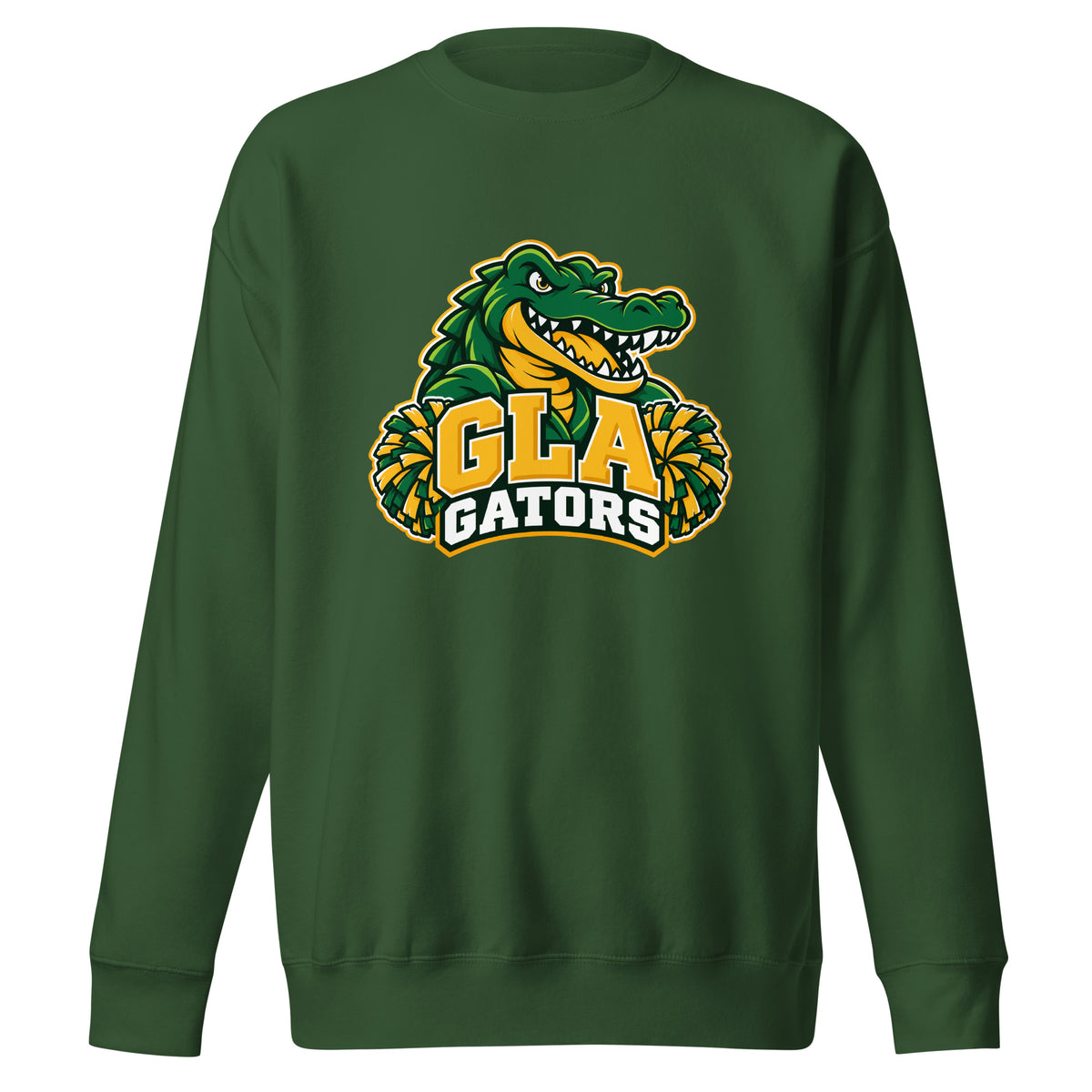Performance | Crewneck | GLA Gators Cheer Team | Apex Gators Elite Logo