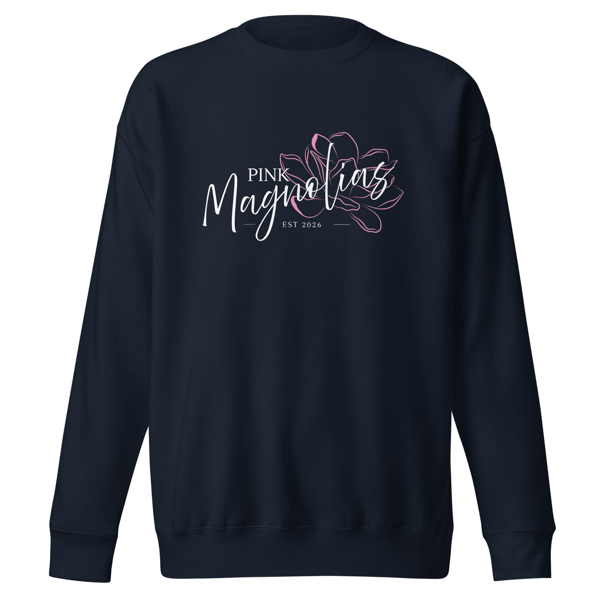 Performance | Crewneck | Pink Magnolias Dance | Modern Script Logo
