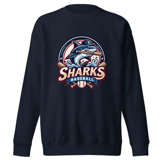 Performance | Crewneck | Sharks Diamond Sports | Emblem Logo