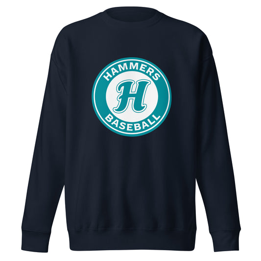 Performance | Crewneck | Hammers Baseball (10U) | Badge Logo