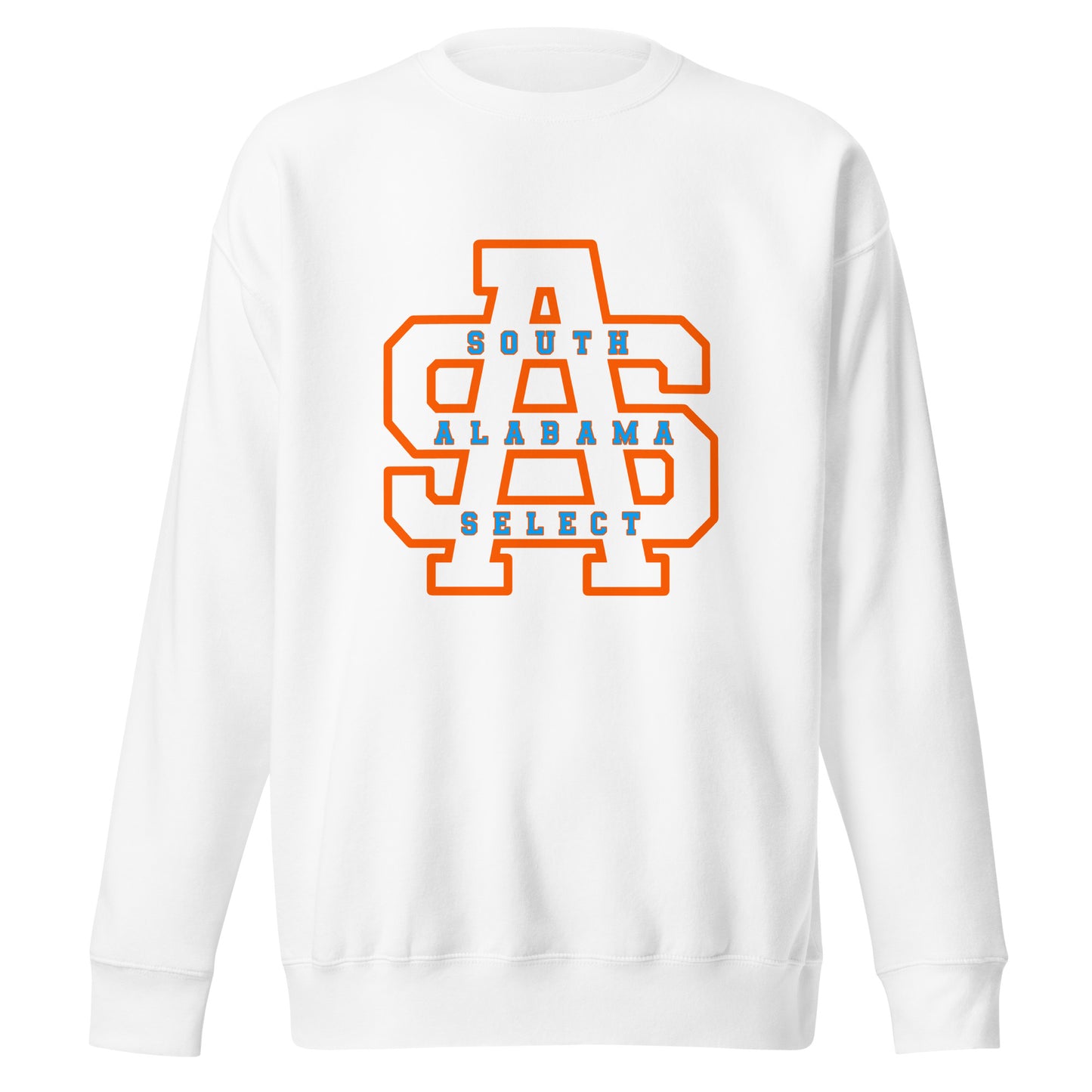 Performance | Crewneck | South Alabama Select 8U | Letter Crest Logo