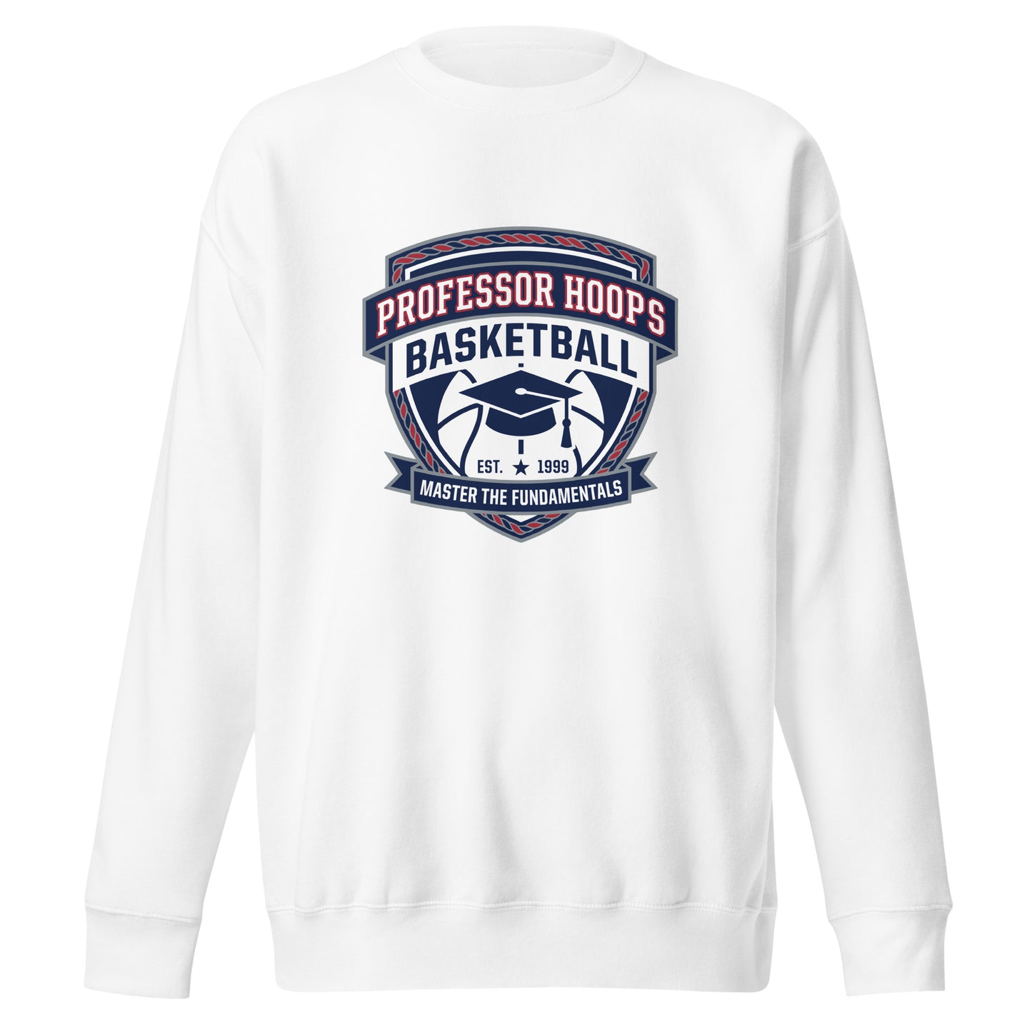Performance | Crewneck | Professor Hoops Basketball | Crest Logo