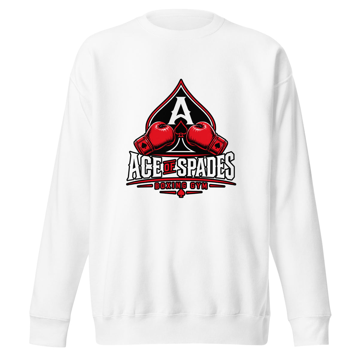 Performance | Crewneck | Ace of Spades Boxing Gym | Emblem Logo