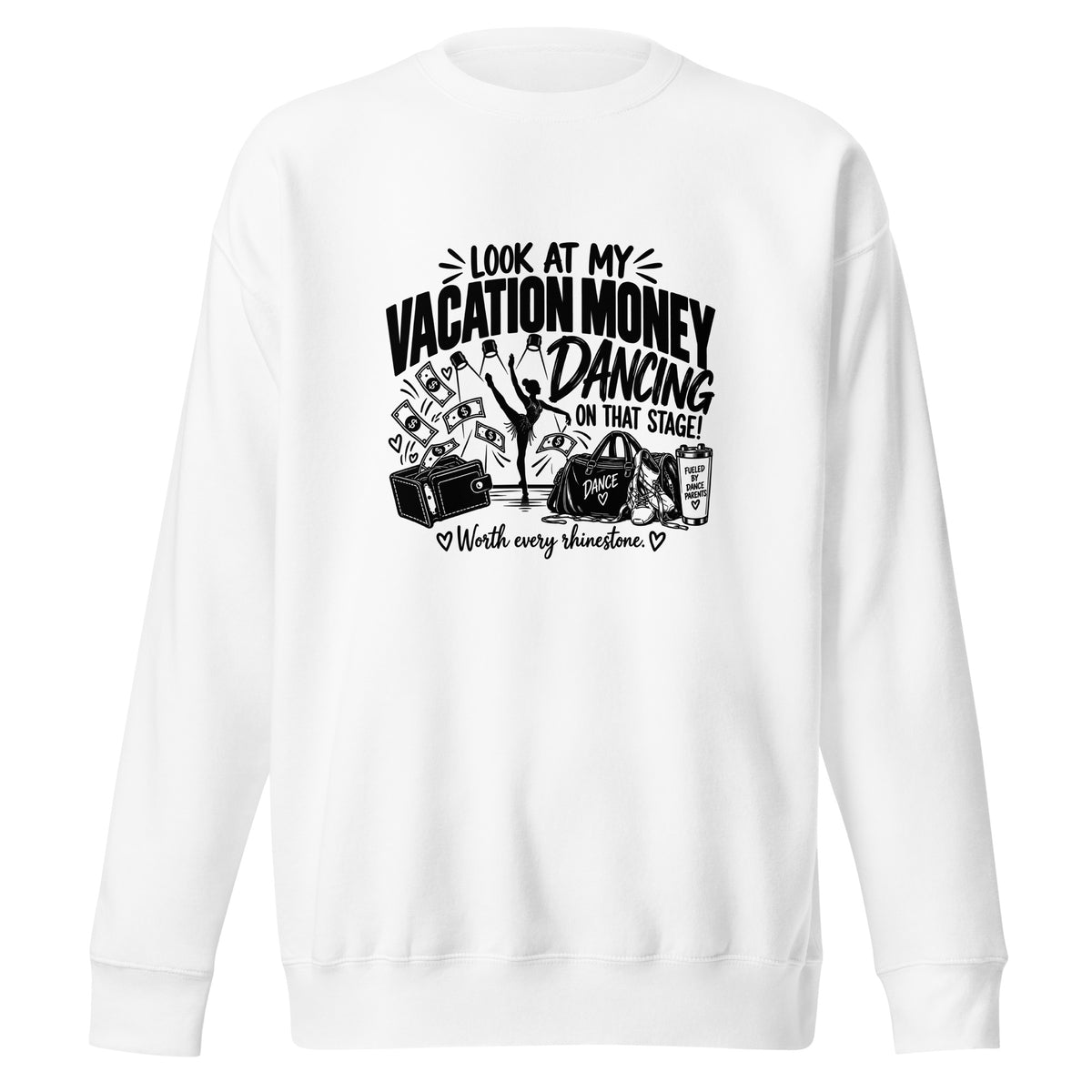 Performance | Crewneck | Dance Life | Vanguard Logo