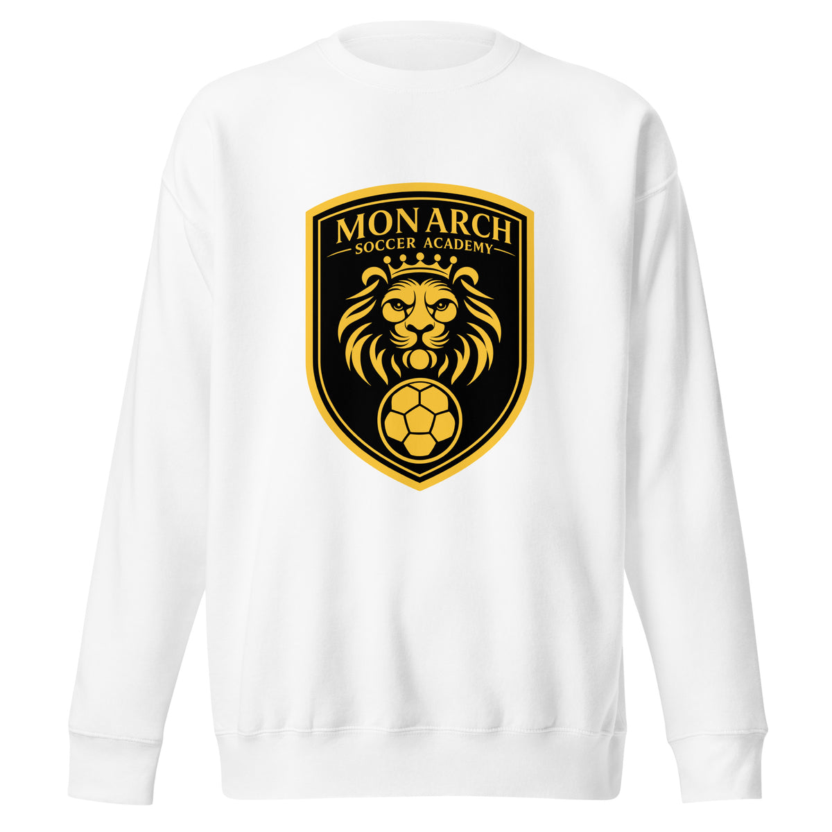 Performance | Crewneck | Monarch Soccer Academy | Shield Logo