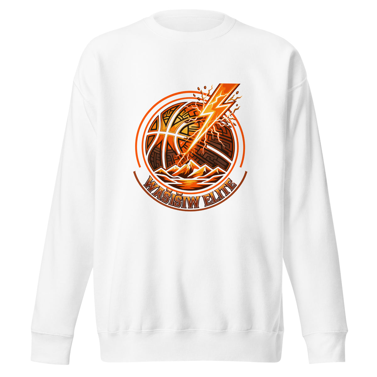 Performance | Crewneck | Wašišiw Elite | Crest Logo