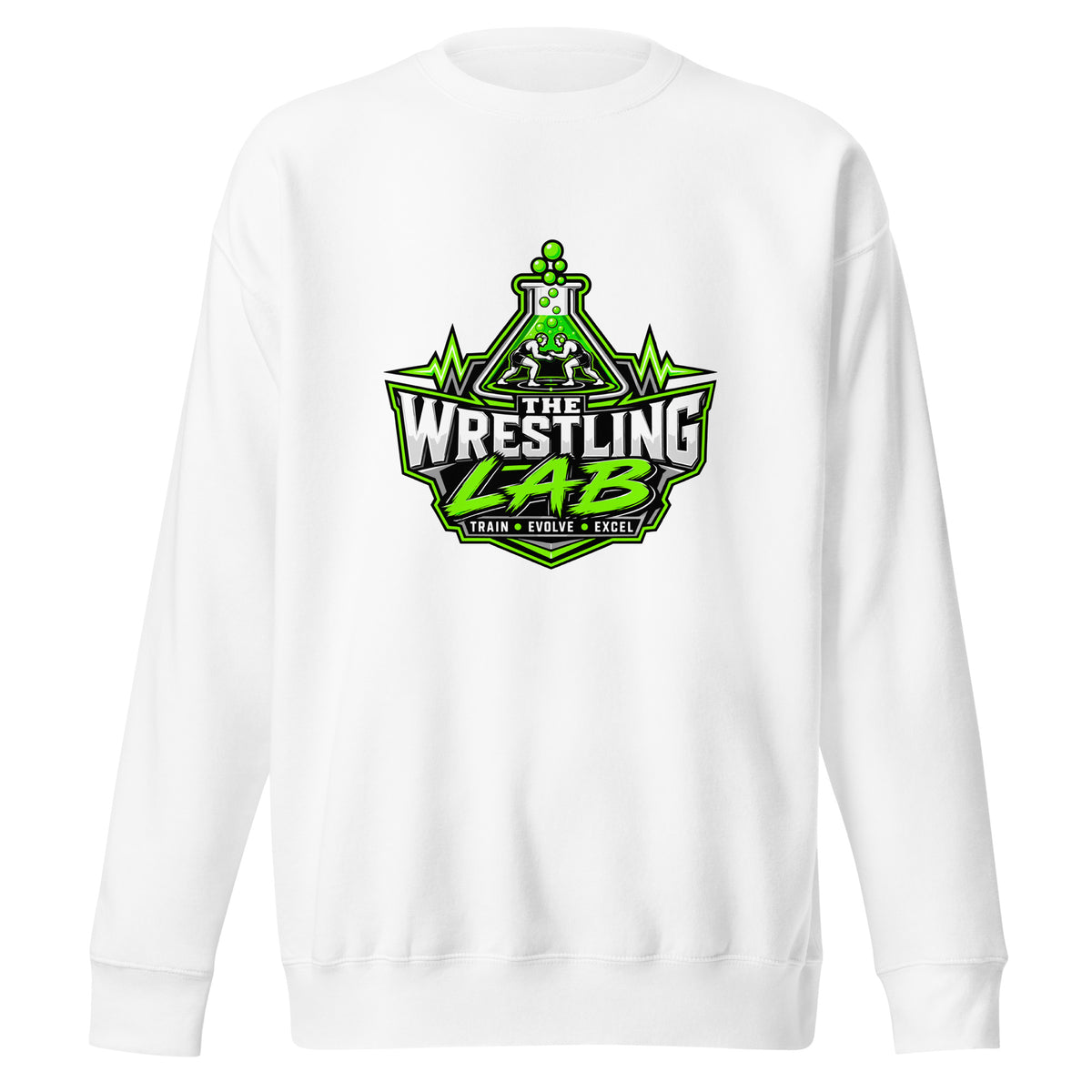 Performance | Crewneck | The Wrestling Lab | Emblem Logo