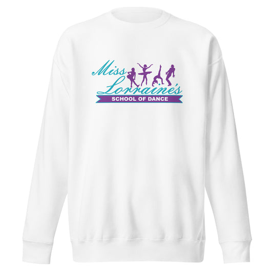 Performance | Crewneck | Miss Lorraine’s School of Dance | Crest Logo