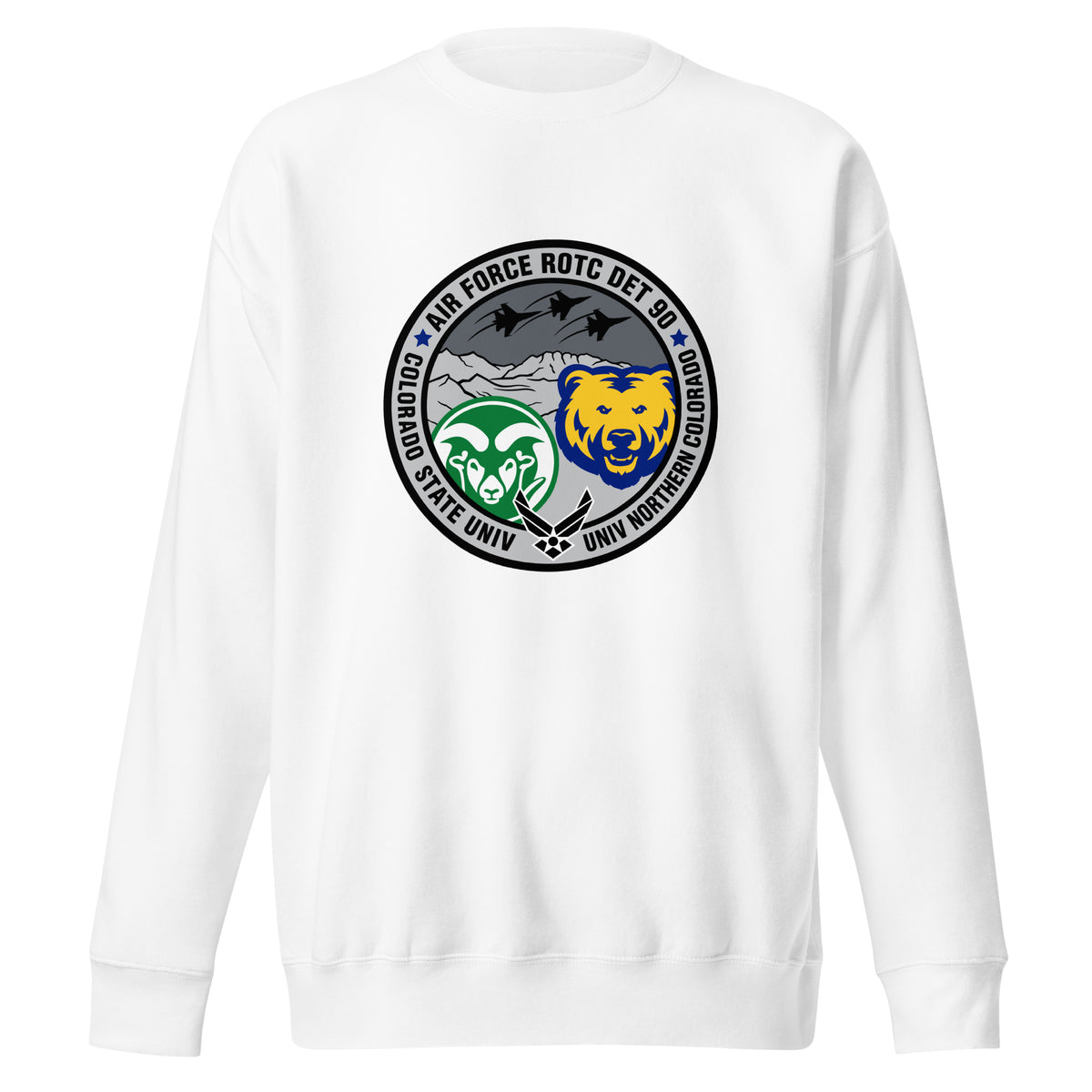 Performance | Crewneck | Colorado State Detachment 90 | Badge Logo
