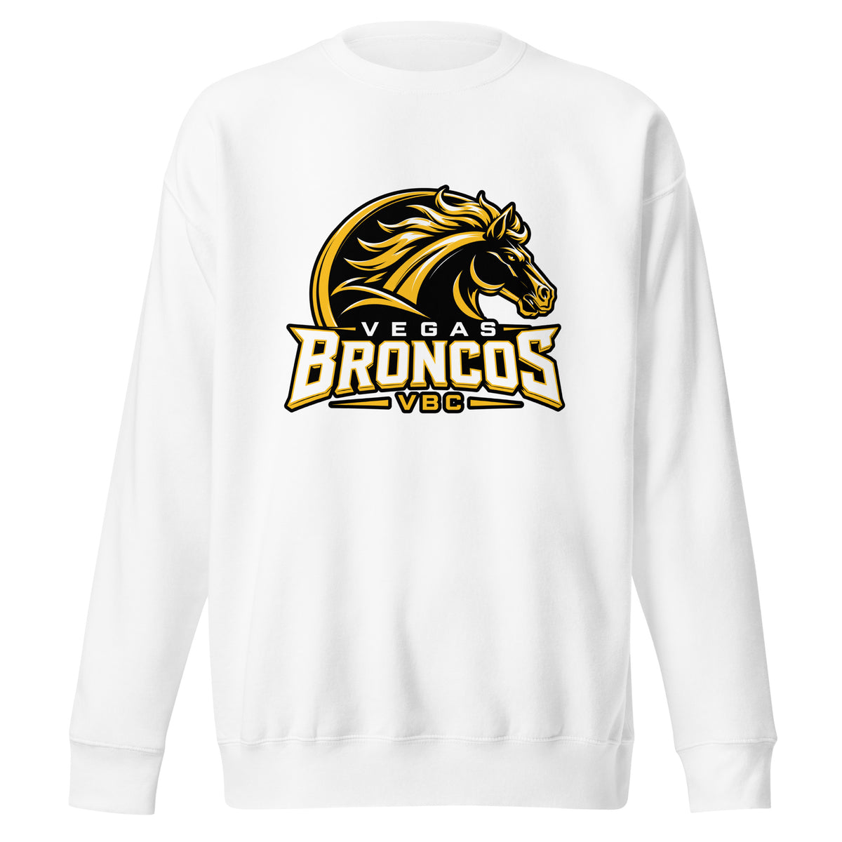Performance | Crewneck | Vegas Broncos VBC | Crest Logo