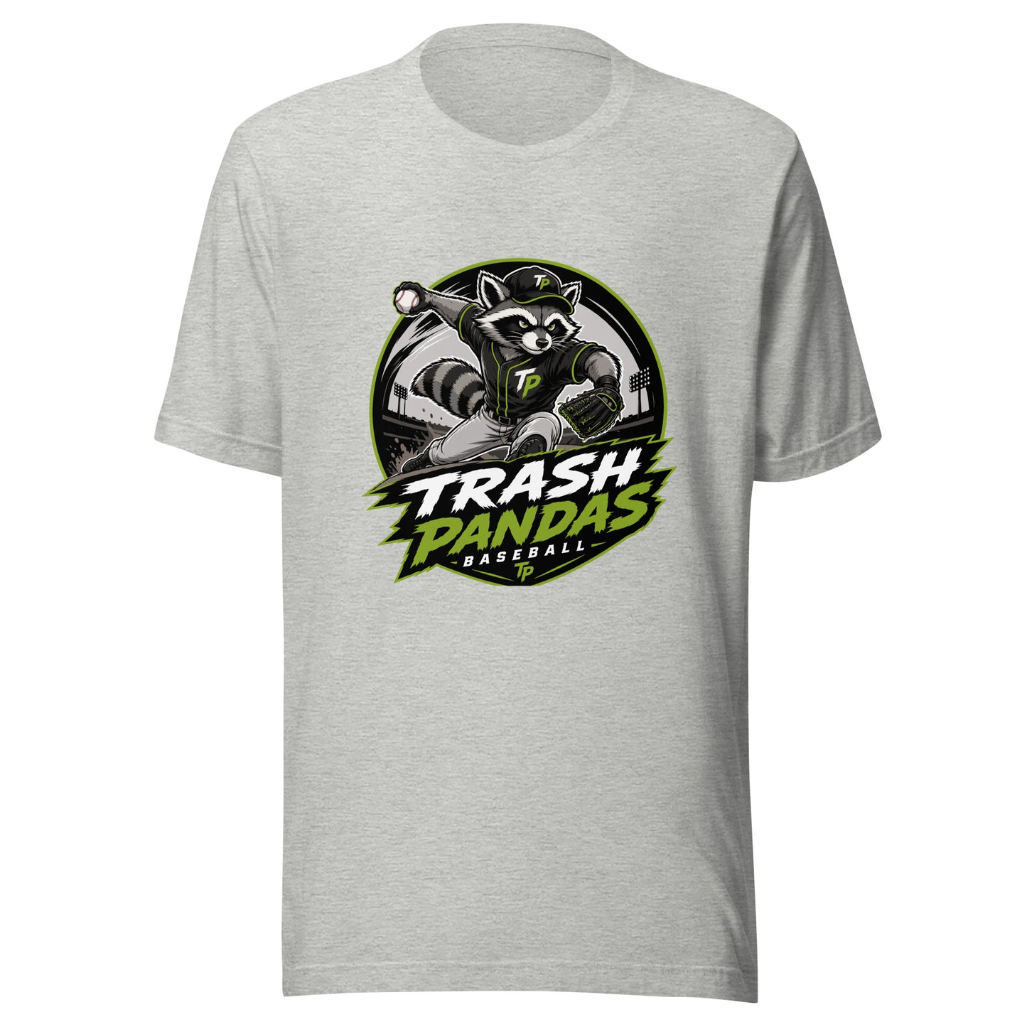 Performance | T-Shirt | Trash Pandas Baseball Organization | Vanguard Logo