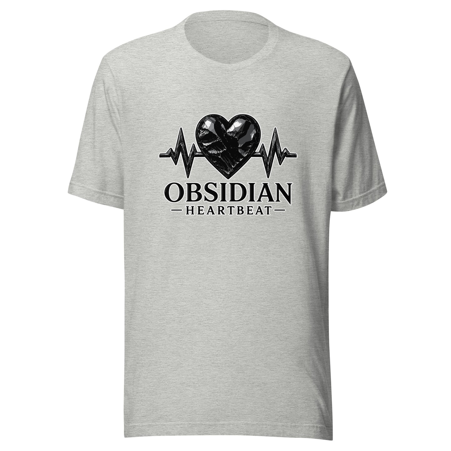 Performance | T-Shirt | Obsidian Heartbeat | Pulse Athletics Logo