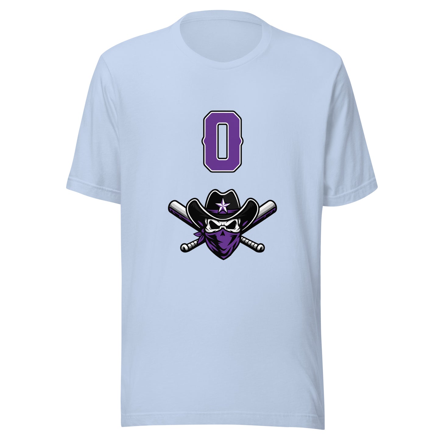 Performance | T-Shirt | Carolina Outlaws Baseball | Purple Renegades Logo