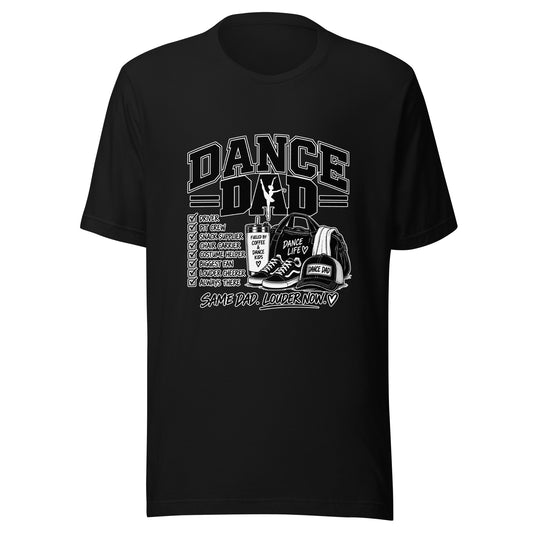 Performance | T-Shirt | Dance Life | Dad Crest Logo