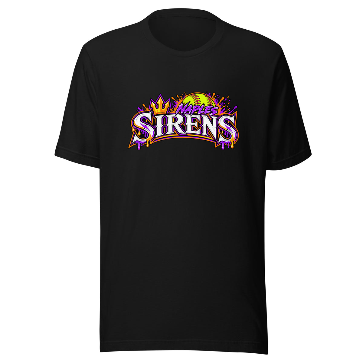 Performance | T-Shirt | Naples Sirens | Emblem Logo