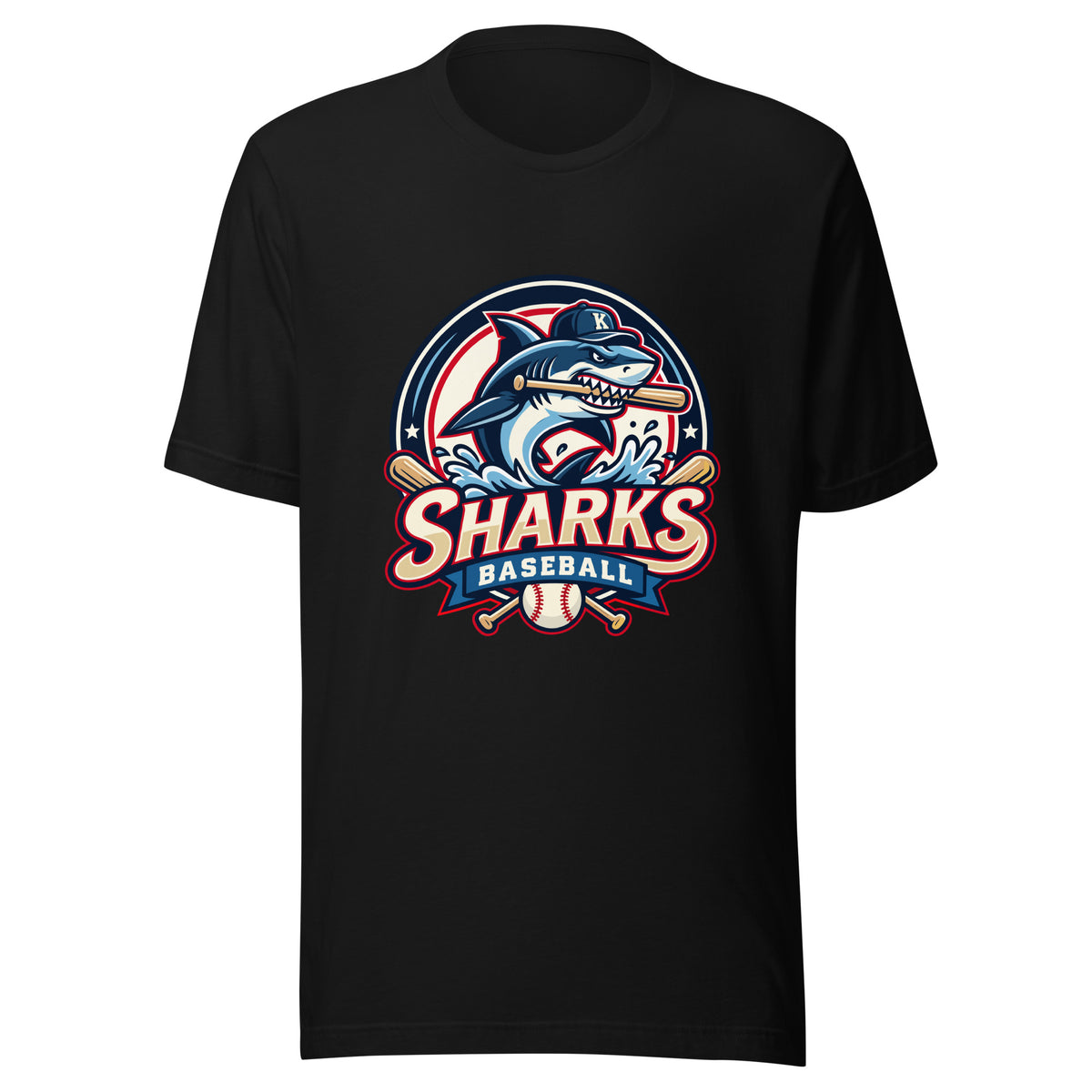 Performance | T-Shirt | Sharks Diamond Sports | Emblem Logo