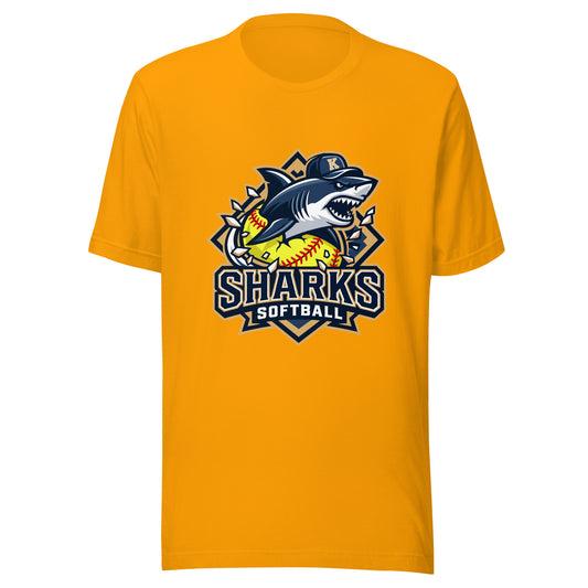 Performance | T-Shirt | Sharks Diamond Sports | Crest Logo