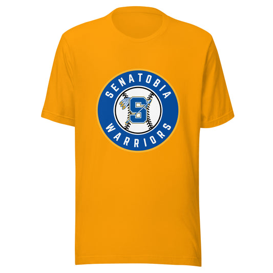 Performance | T-Shirt | Senatobia Warriors Baseball | Badge Logo
