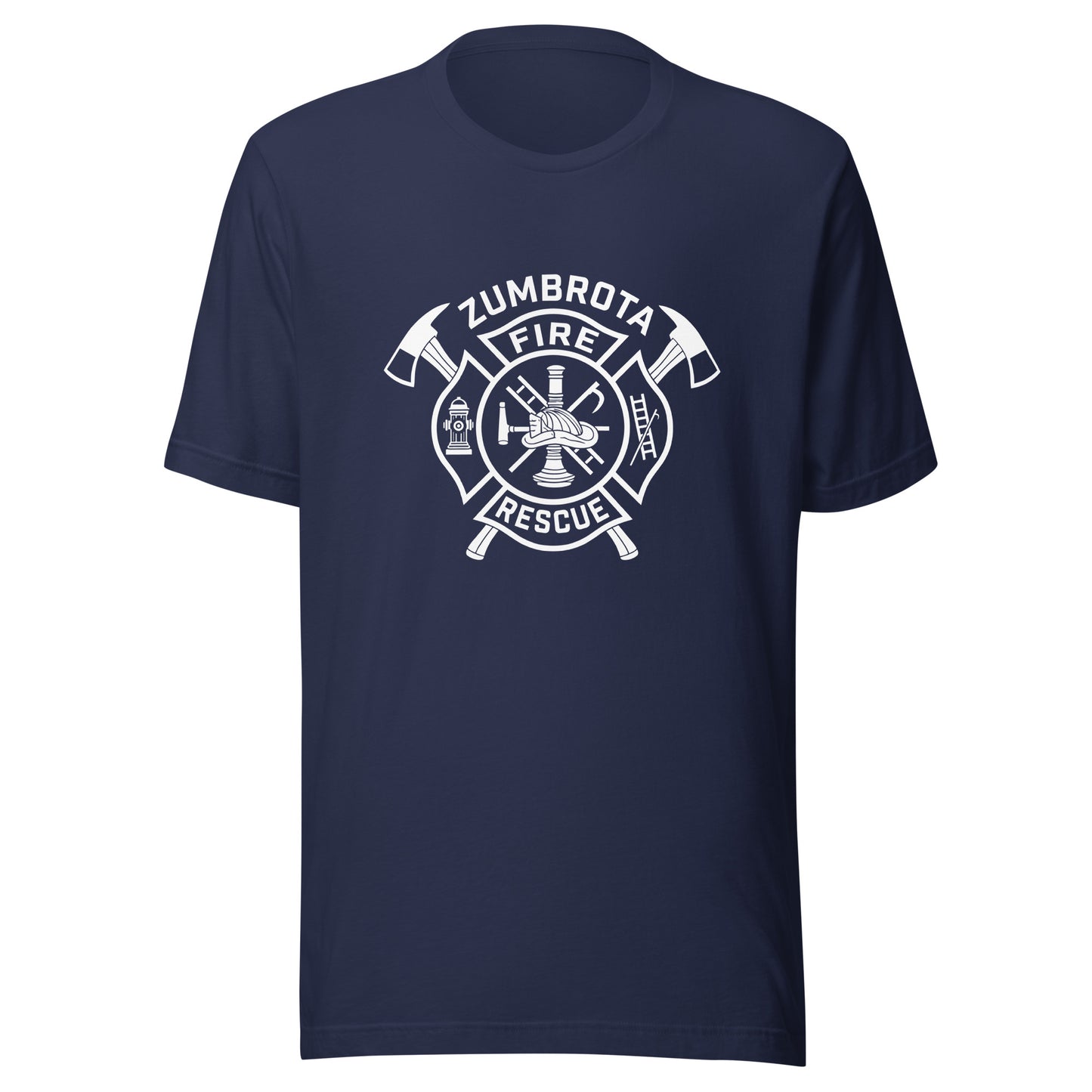Performance | T-Shirt | Zumbrota Fire Department | Crest Logo