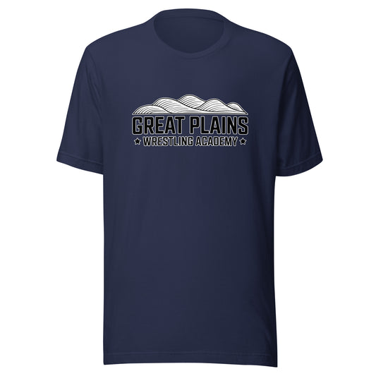 Performance | T-Shirt | Great Plains Wrestling Academy | Crest Logo