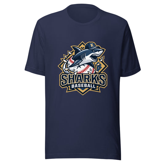 Performance | T-Shirt | Sharks Diamond Sports | Valor Logo