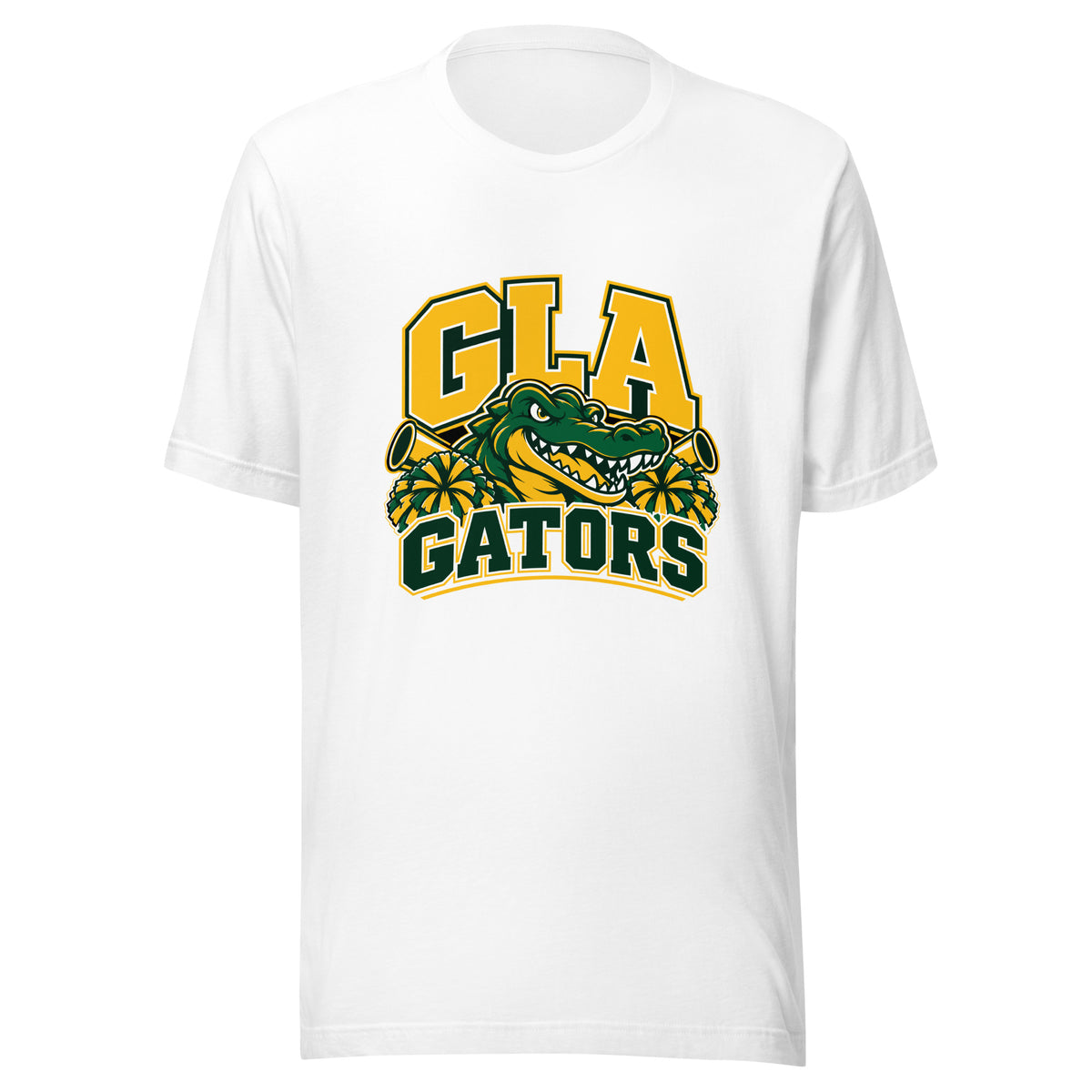 Performance | T-Shirt | GLA Gators Cheer Team | Emblem Logo