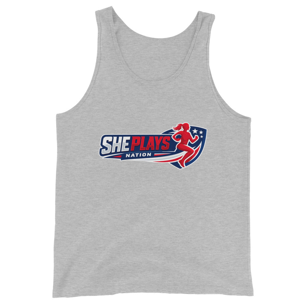 Performance | Tank Top | She Plays Nation | Crest Logo