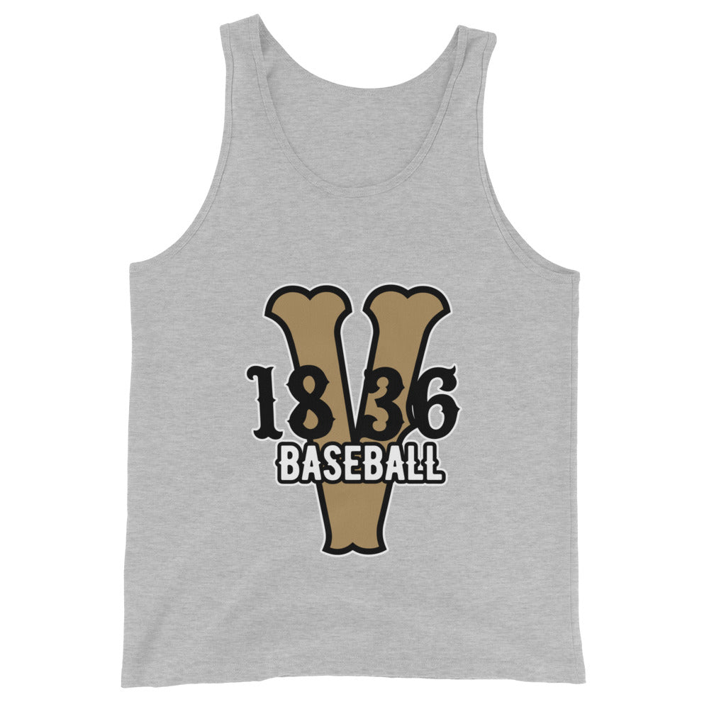Performance | Tank Top | 1836 Volunteers Baseball | Crest Logo
