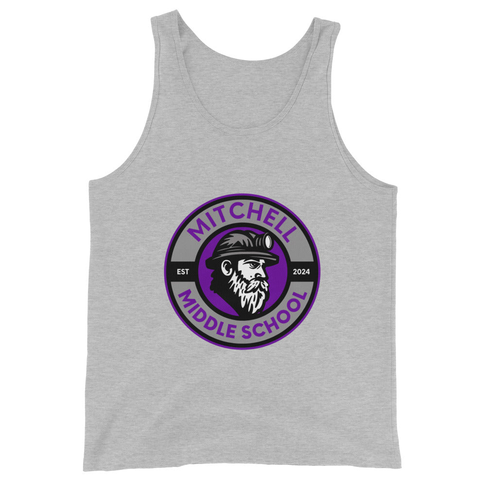 Performance | Tank Top | Mitchell Middle School Softball | Badge Logo
