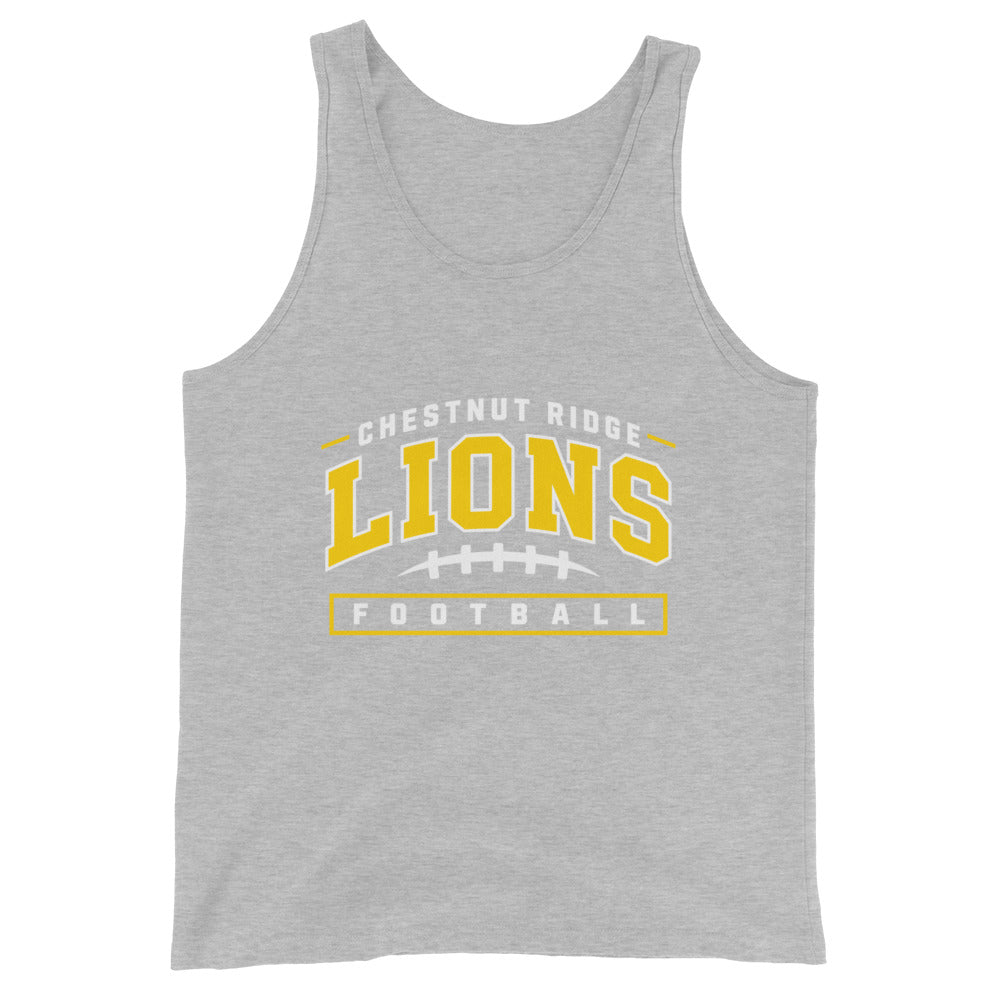 Performance | Tank Top | Chestnut Ridge Lions Football | Valor Logo
