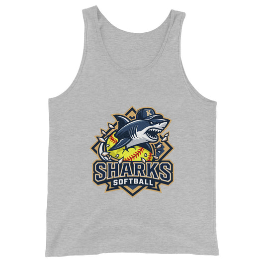 Performance | Tank Top | Sharks Diamond Sports | Crest Logo