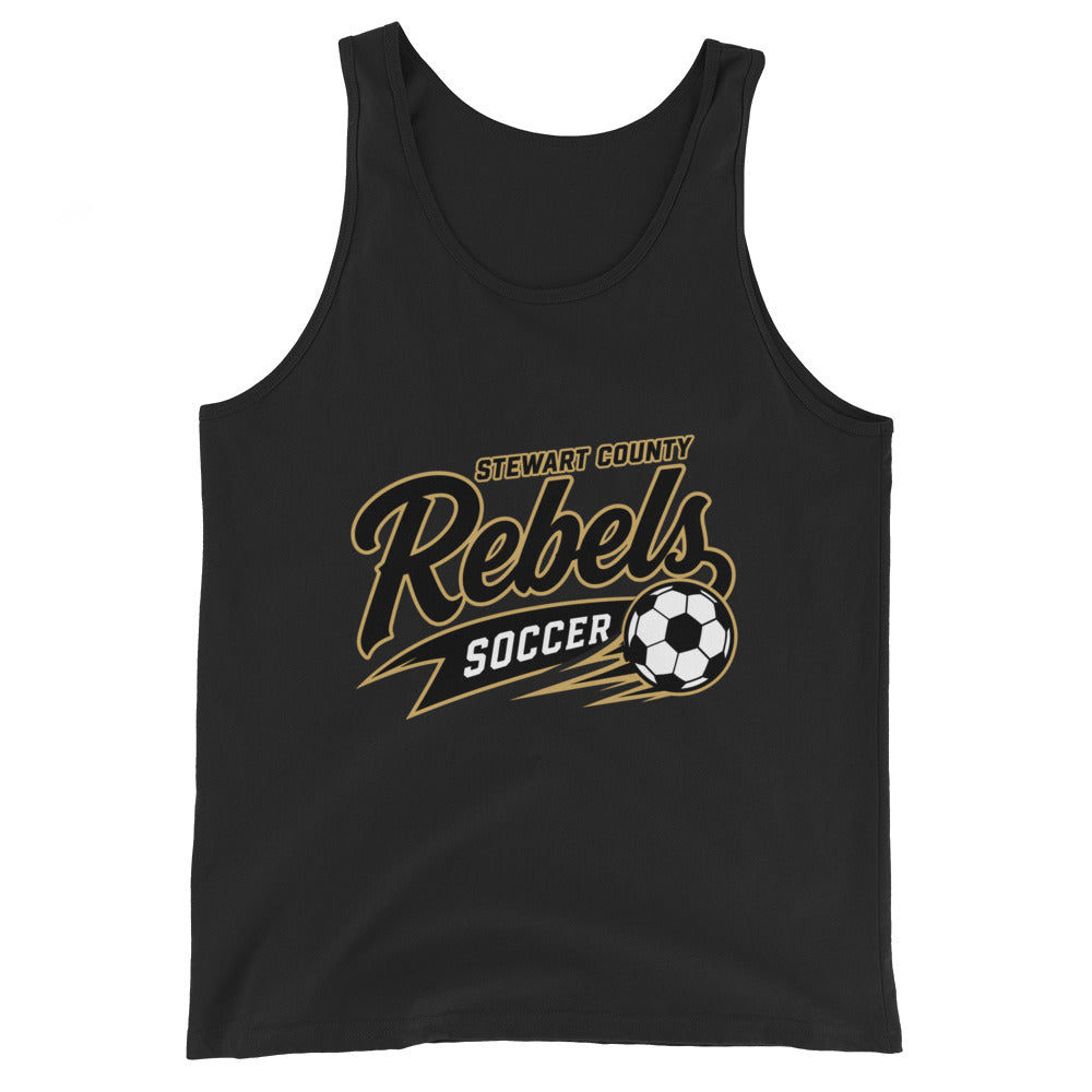Performance | Tank Top | Stewart County Soccer | Rebels Logo